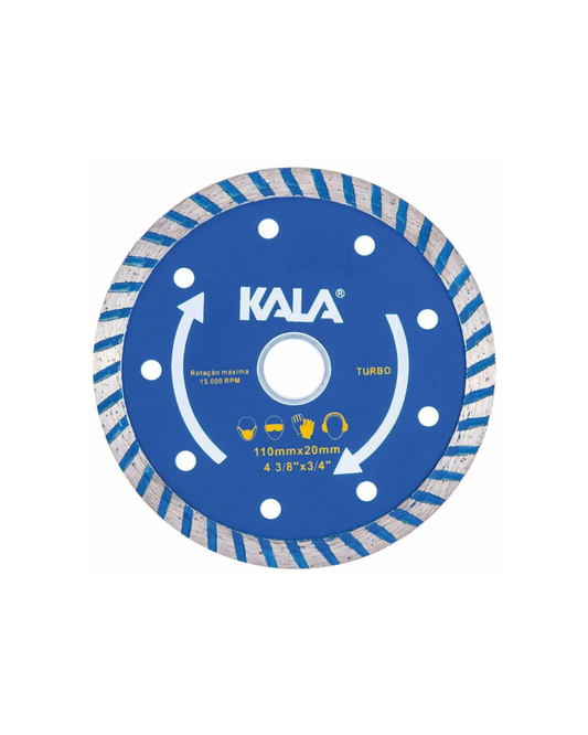 Disco Diamantado Turbo 110x20 mm – Kala