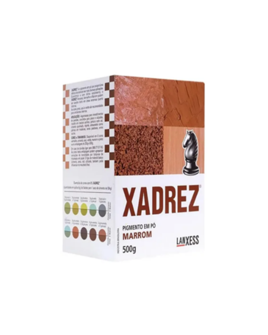 Pó Xadrez 500g Marrom