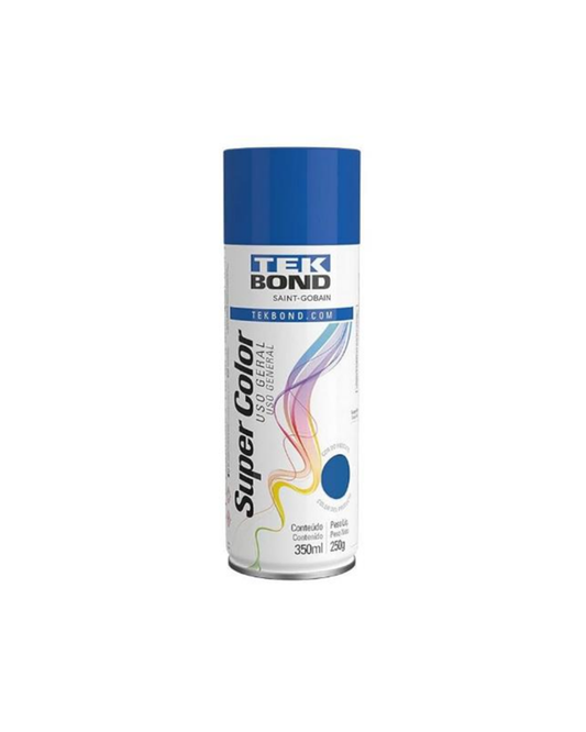Tinta Spray Uso Geral Azul 350 ml – Tekbond